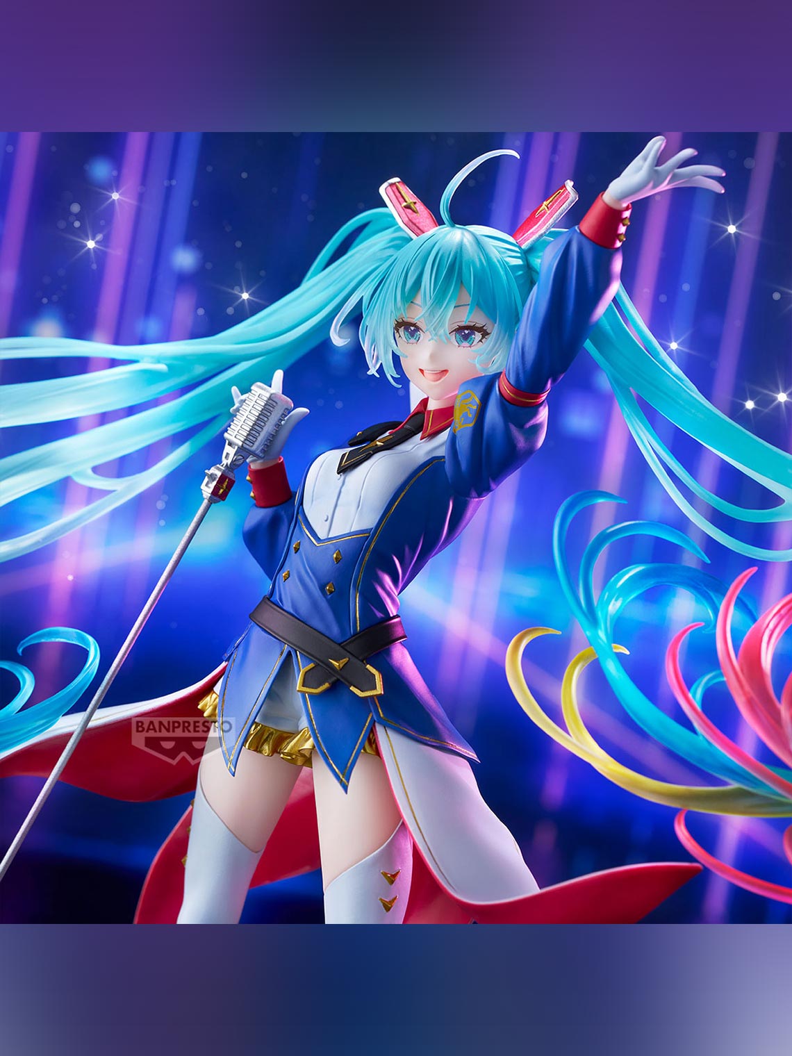 Gundam 45th x Hatsune Miku Banpresto Evolve Gundam Collaboration Figure