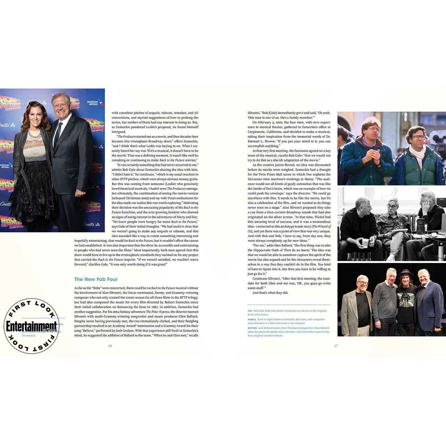 „Creating Back to the Future: The Musical“ Hardcover-Buch von Michael Klastorin