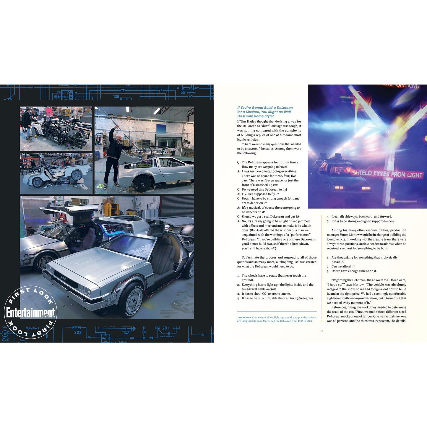 „Creating Back to the Future: The Musical“ Hardcover-Buch von Michael Klastorin