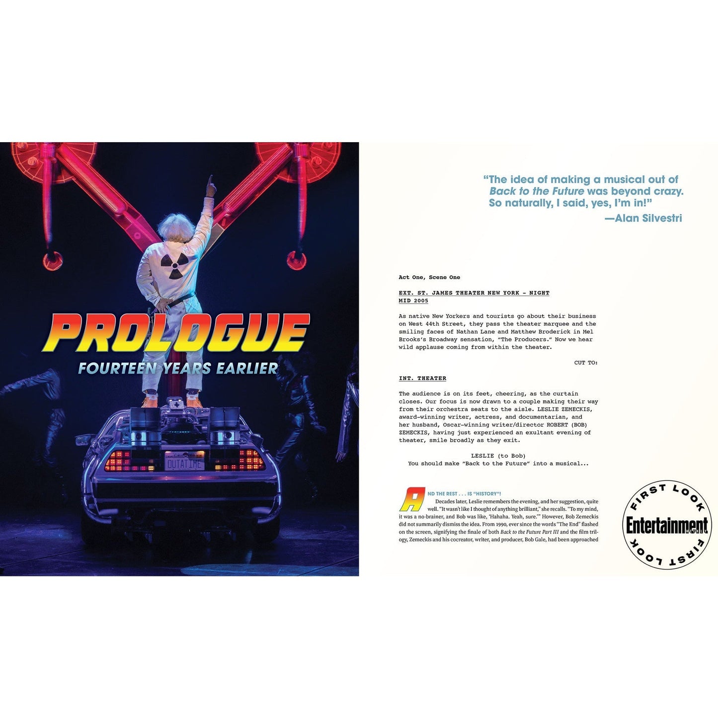 „Creating Back to the Future: The Musical“ Hardcover-Buch von Michael Klastorin