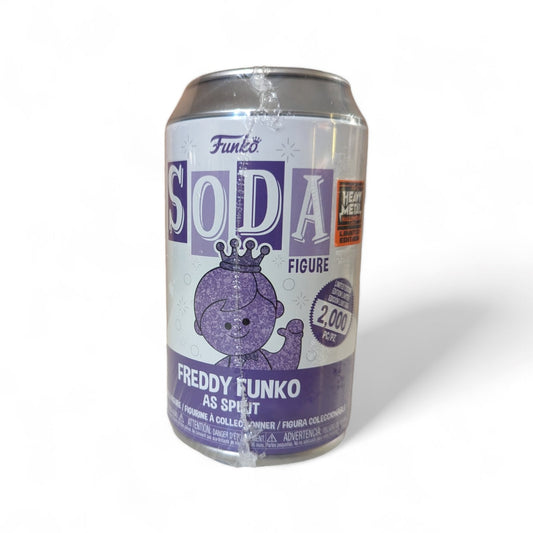 (IN STOCK NOW!) Funko Soda Vinyl: NYCC 2023 x HEAVY METAL HALLOWEEN - LE2000 Freddy Funko as Spirit (Purple Label)