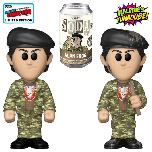 (IN STOCK NOW!) Funko Soda Vinyl: The Lost Boys - Alan Frog Sealed Can with 1 in 6 Chance at Chase (New York Comic Con Exclusive)