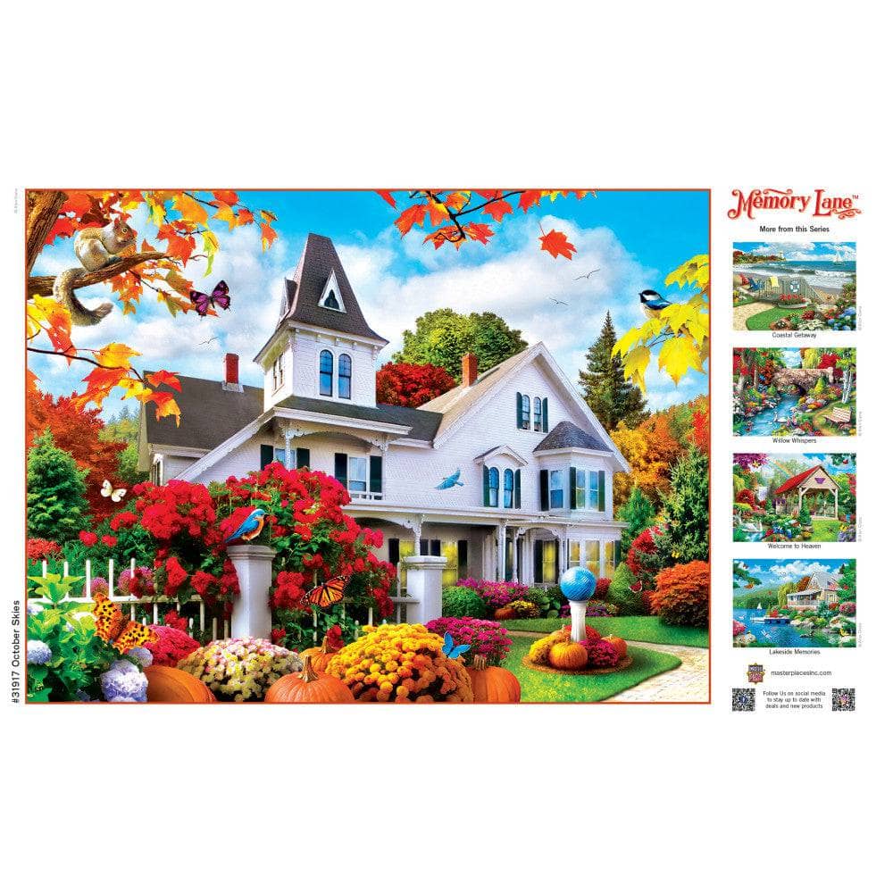 Memory Lane - October Skies 300 Piece EZ Grip Jigsaw Puzzle
