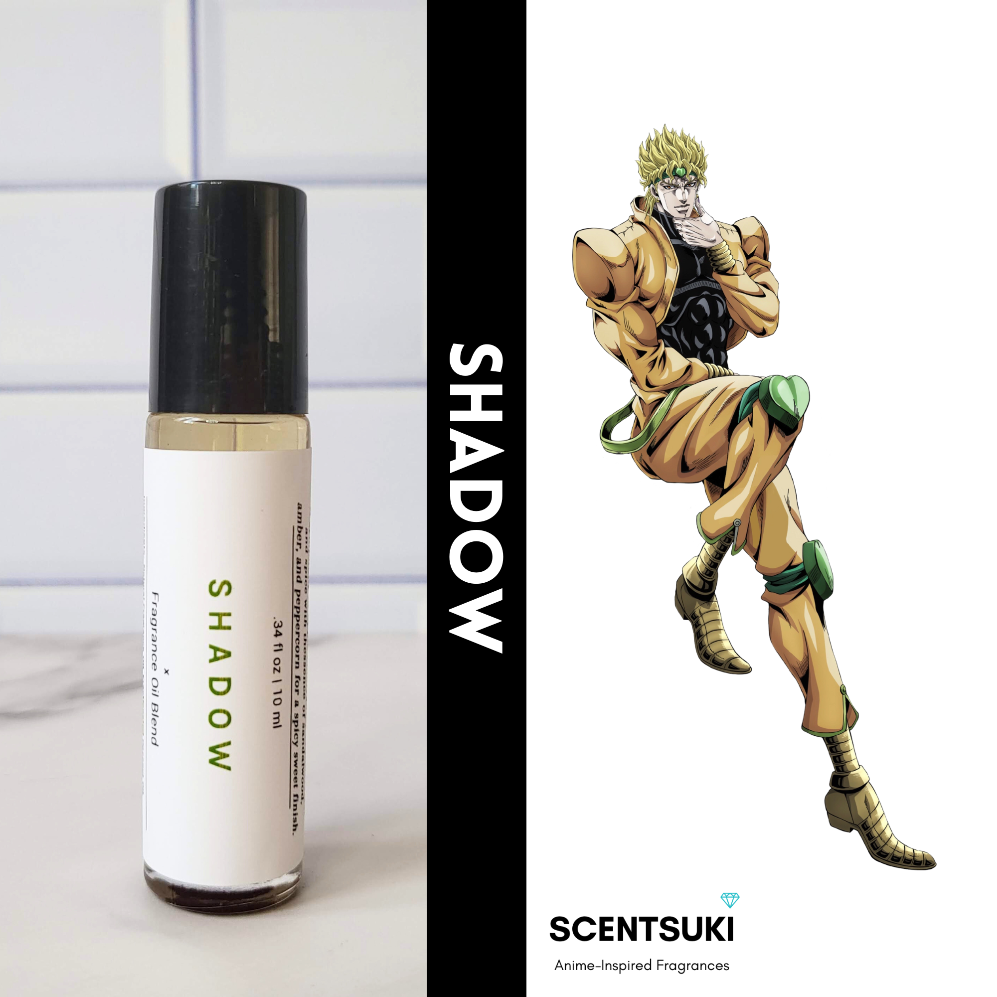 Jojo's Bizarre Adventure Anime Inspired Fragrances- Dio Brando Super Anime Store Jojo's Bizarre Adventure Anime Inspired Fragrances- Dio Brando Super Anime Store