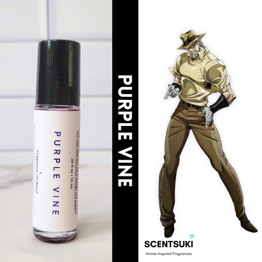 Jojo's Bizarre Adventure Anime Inspired Fragrances- Joseph Joestar