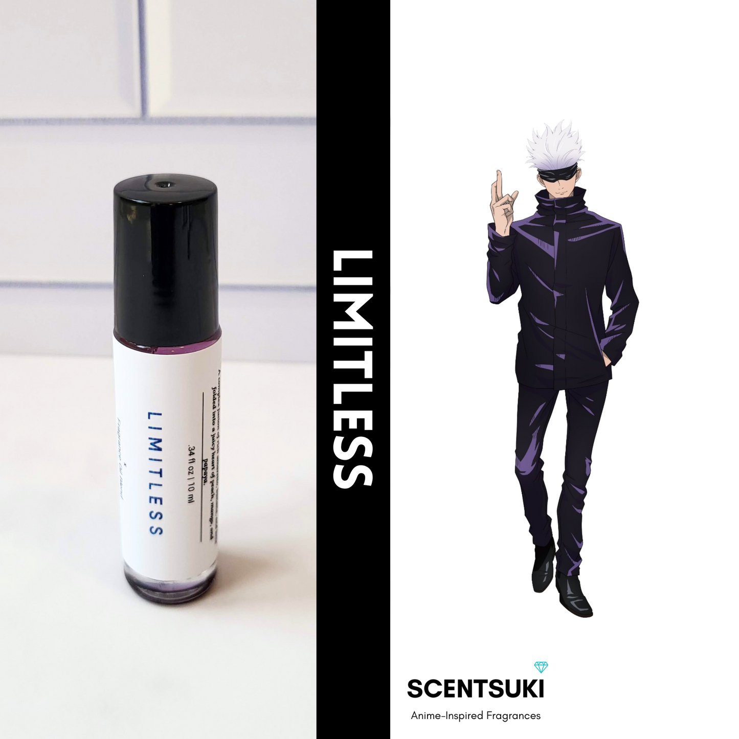 Jujutsu Kaisen Anime Inspired Fragrance- Gojo Satoru