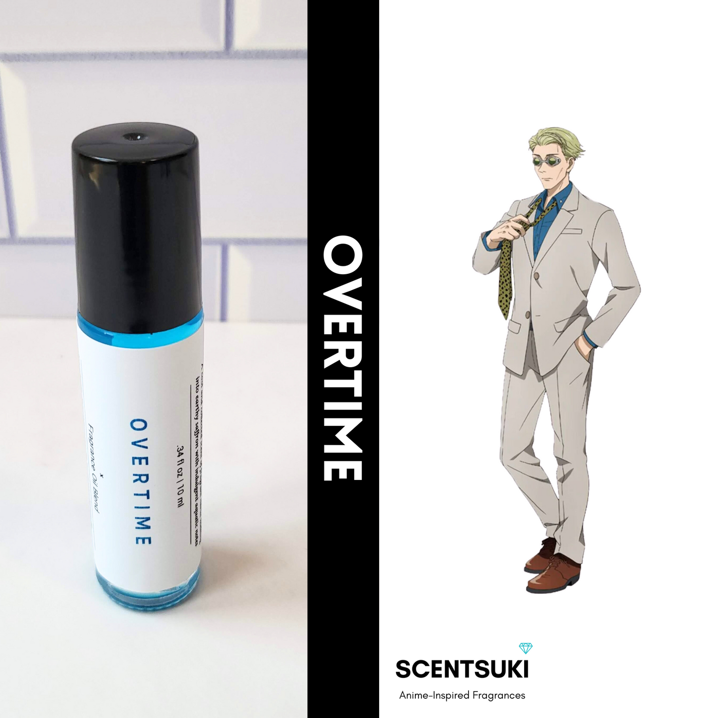 Jujutsu Kaisen Anime Inspired Fragrance- Nanami Kento