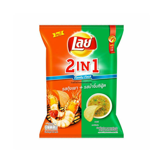 Lay's 2in1 gegrillte Garnelen-Meeresfrüchte-Sauce (Thailand)