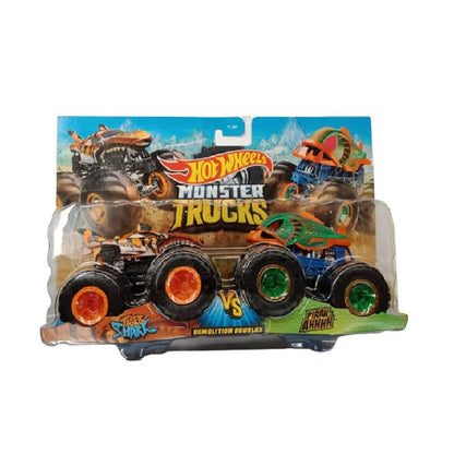 Hot Wheels Monster Trucks Demolition Doubles -  2 Pack - Assorted Styles
