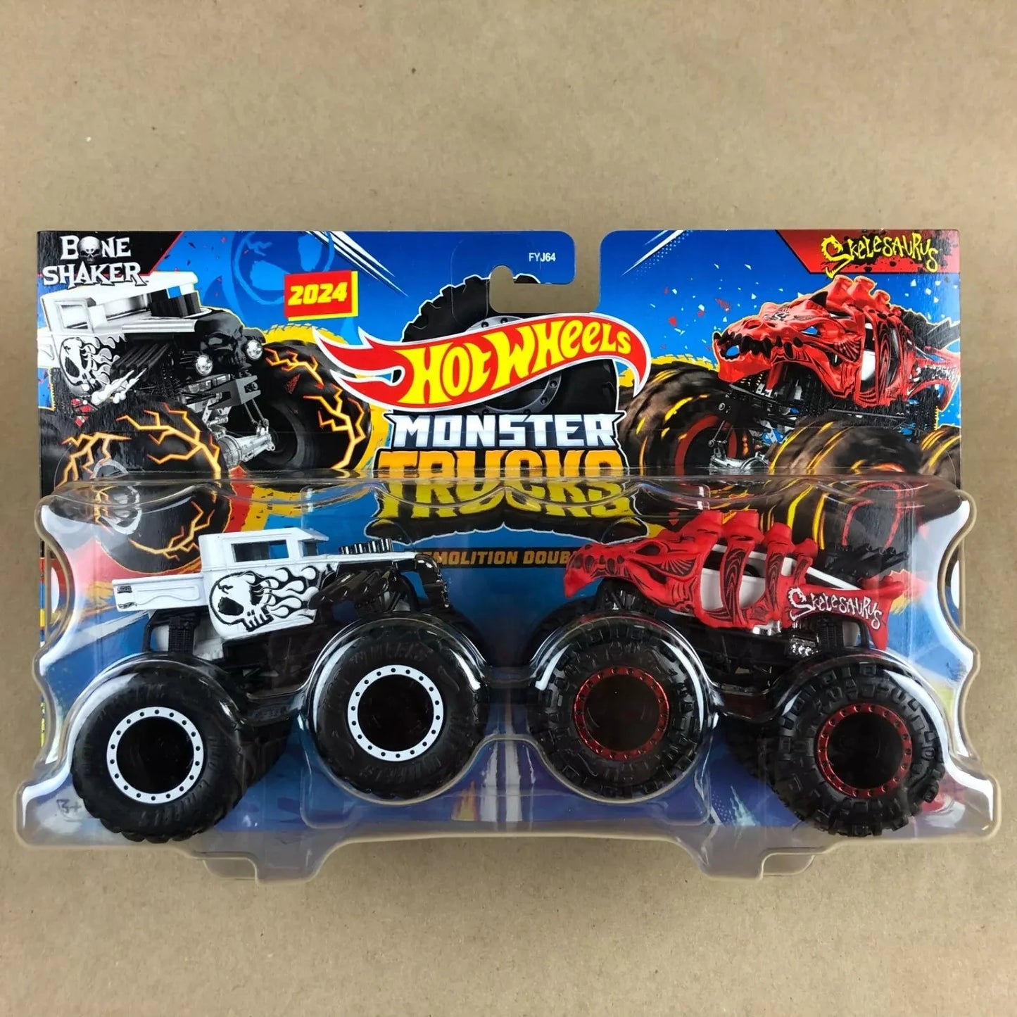 Hot Wheels Monster Trucks Demolition Doubles -  2 Pack - Assorted Styles