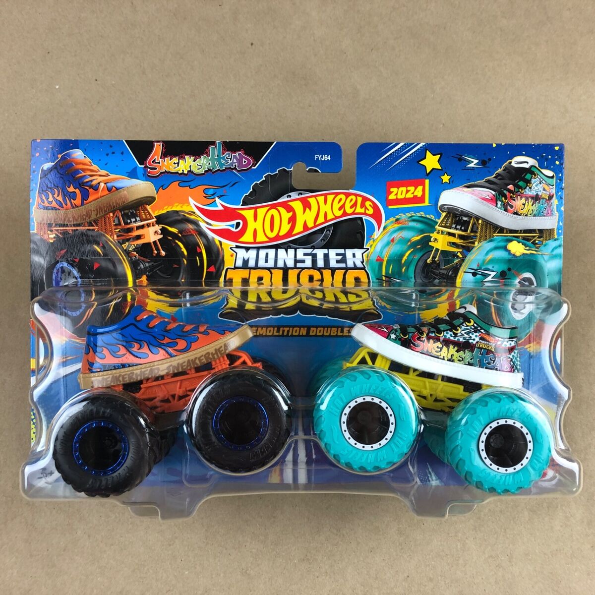 Hot Wheels Monster Trucks Demolition Doubles -  2 Pack - Assorted Styles