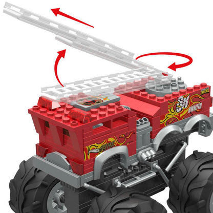 MEGA Hot Wheels 5-Alarm Fire Truck Monster Truck