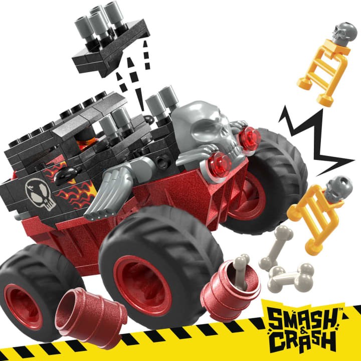 MEGA Hot Wheels Bone Shaker Crush Course Monster Truck