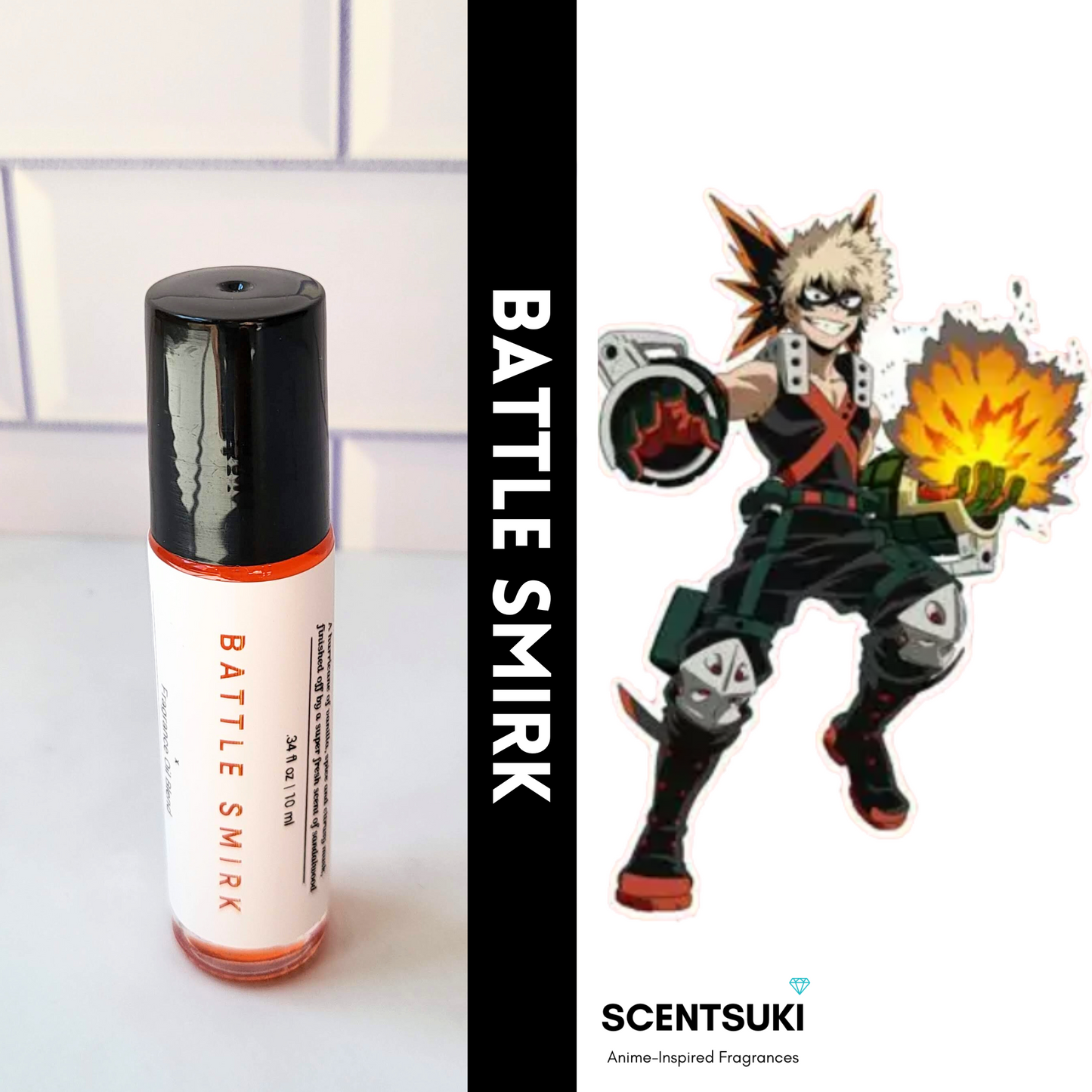 My Hero Academia Anime Inspired Fragrance- Bakugo