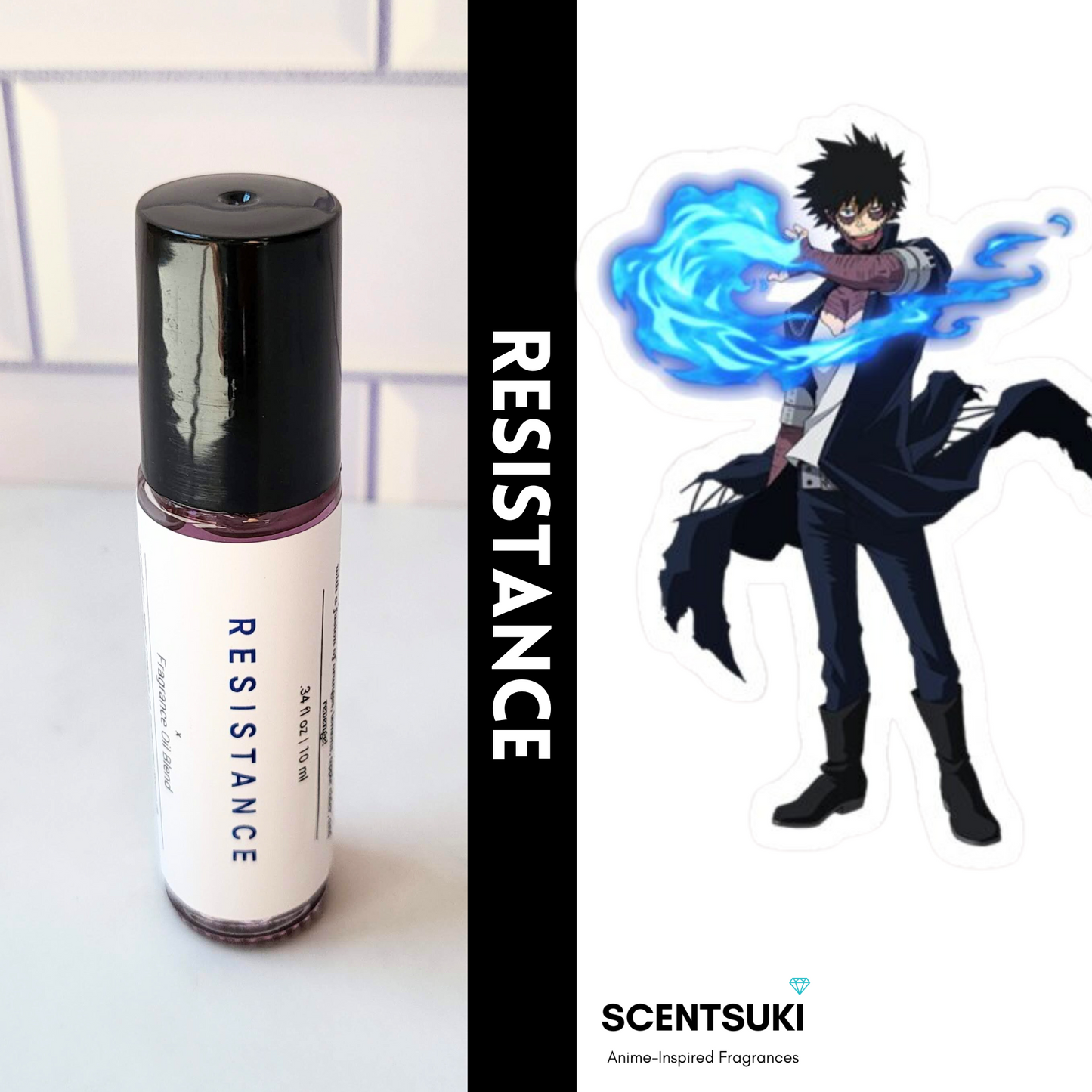 My Hero Academia Anime Inspired Fragrance- Dabi