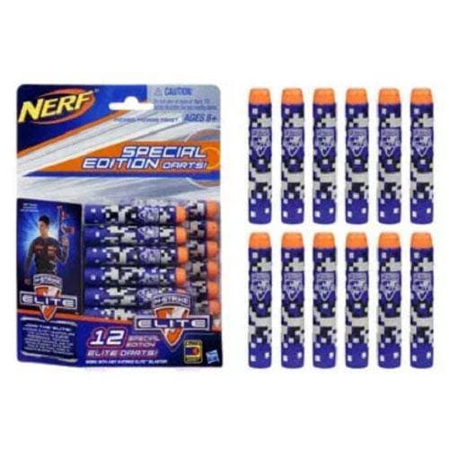 Nerf N-Strike Elite Camo Special Edition 12 Darts Pack Refill Set (Blue)