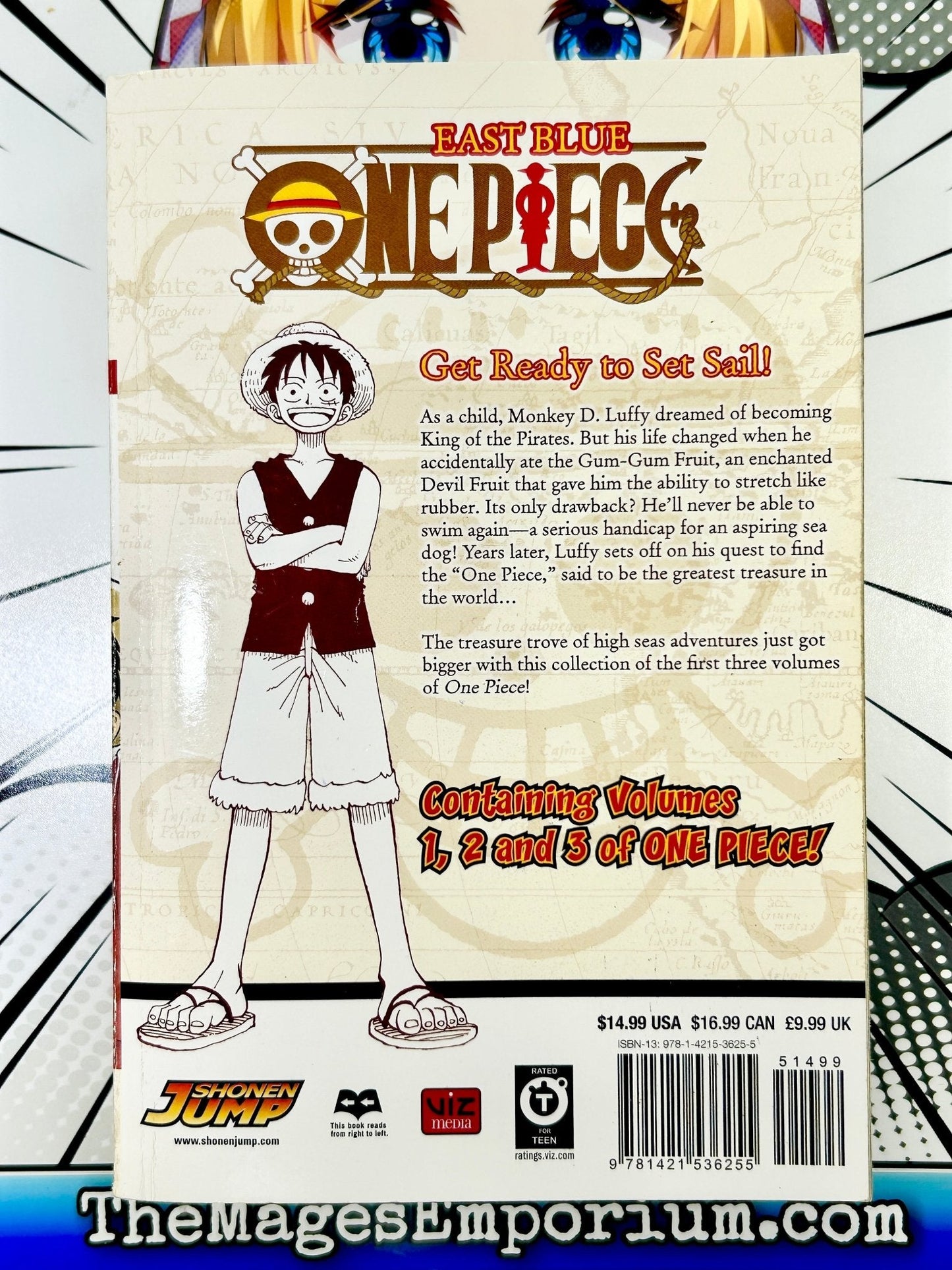 One Piece Vol 1 - 3 Omnibus