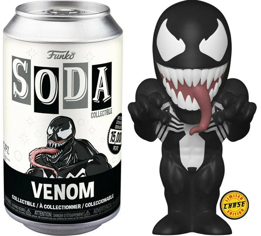 (Open Can) Funko Vinyl SODA: CHASE Venom (With Tongue Out)
