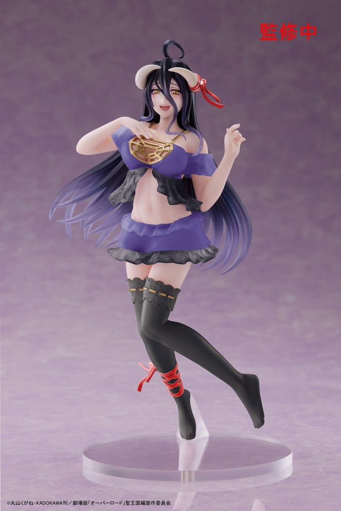 Overlord Coreful Figure Albedo Nightwear Ver. Renewal, 7.1"