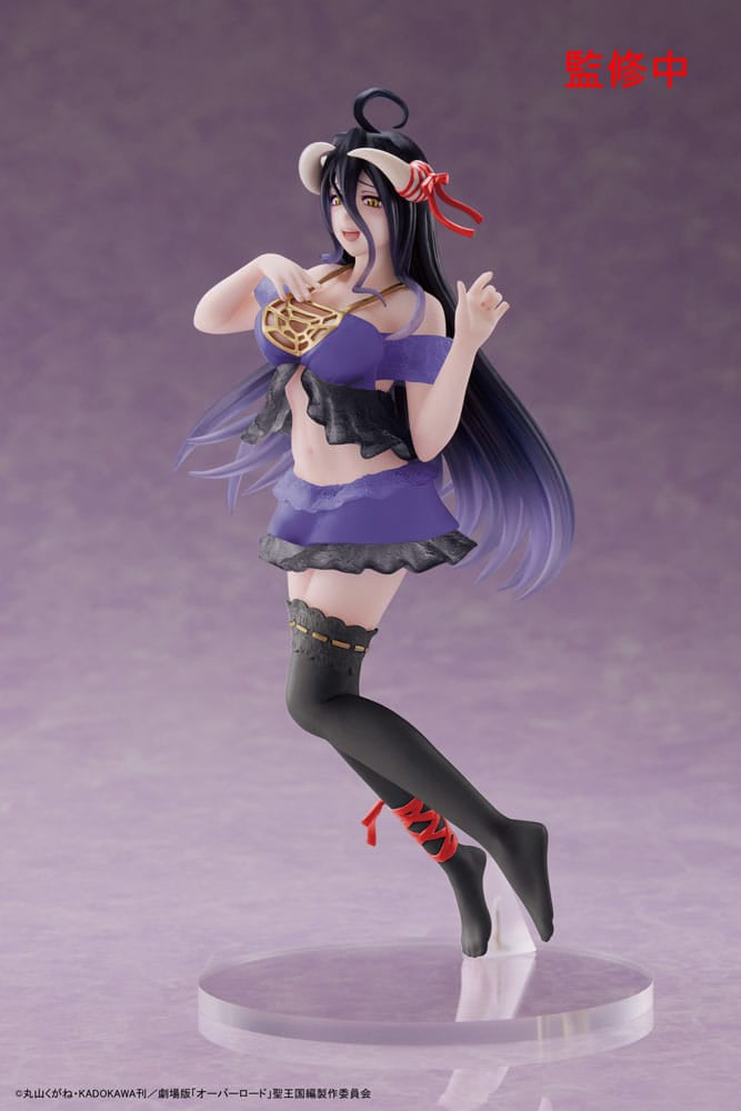 Overlord Coreful Figure Albedo Nightwear Ver. Renewal, 7.1"