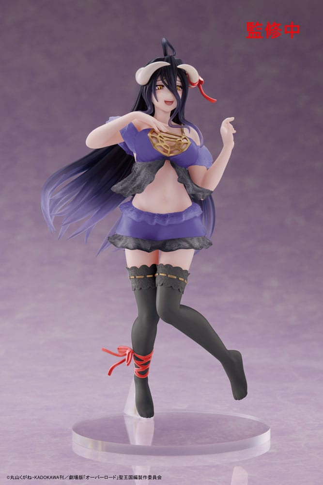 Overlord Coreful Figure Albedo Nightwear Ver. Renewal, 7.1"
