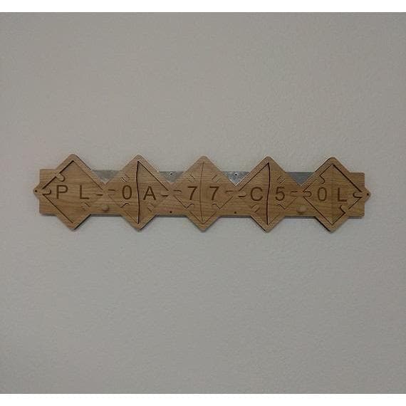 Phone Rack Puzzle Escape Room Prop - Functional Escape Room Decor