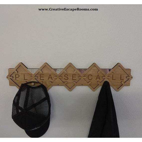 Phone Rack Puzzle Escape Room Prop - Functional Escape Room Decor