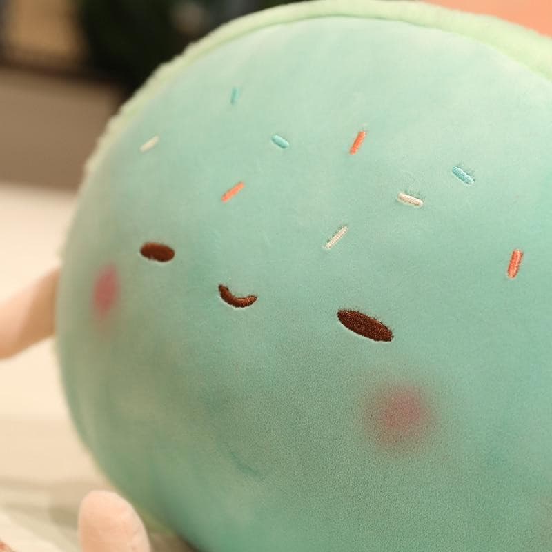 Gigantische Plumpy-Hamburger-Kun- und Macaroon-Chan-Plüschtier-Sammlung