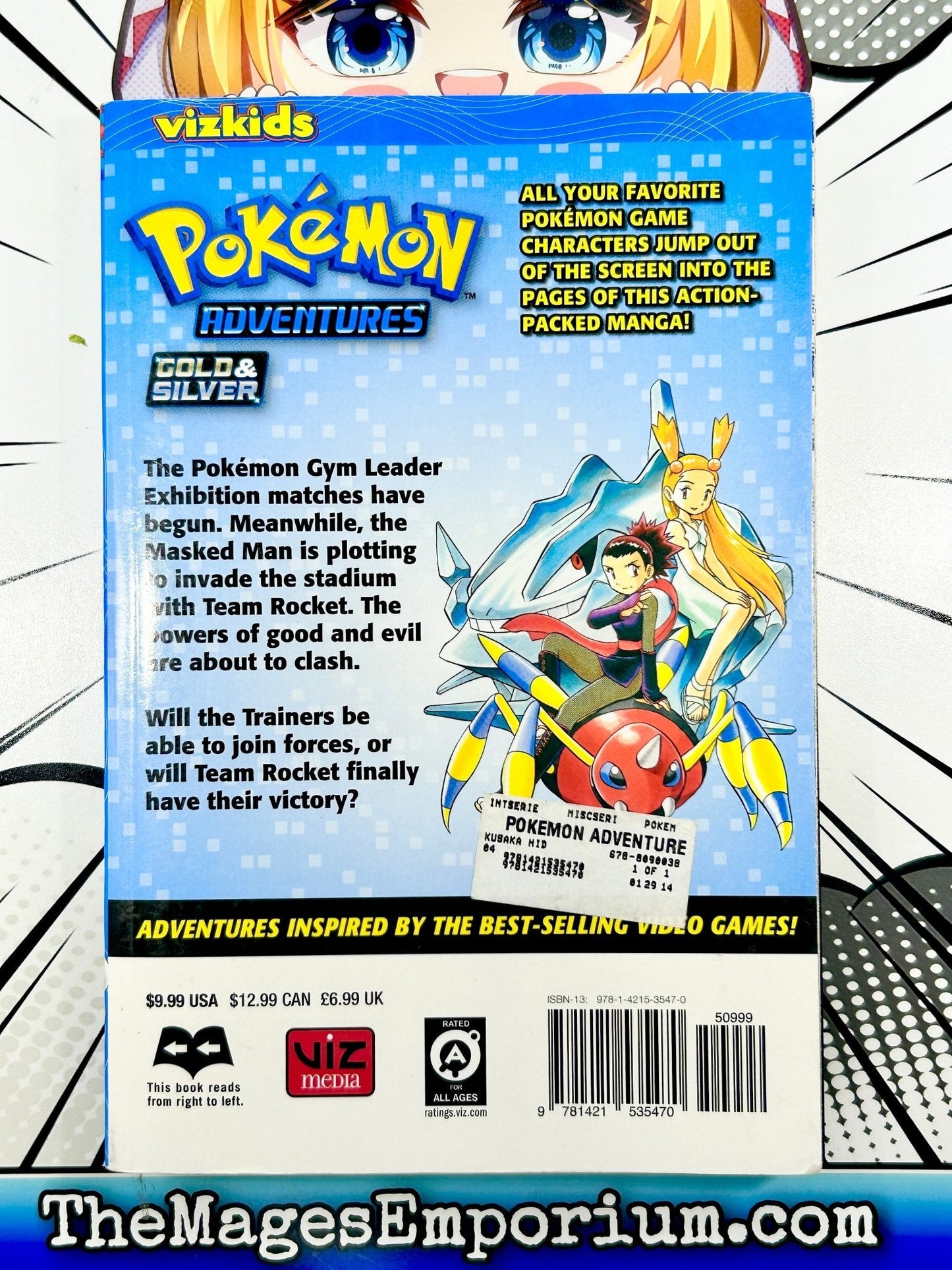 Pokemon Adventures Gold and Silver Vol 13