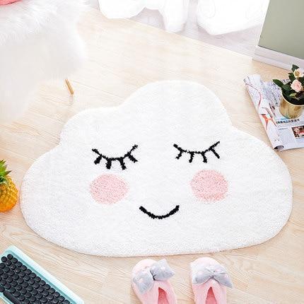 Smiling Clouds Floor Mat