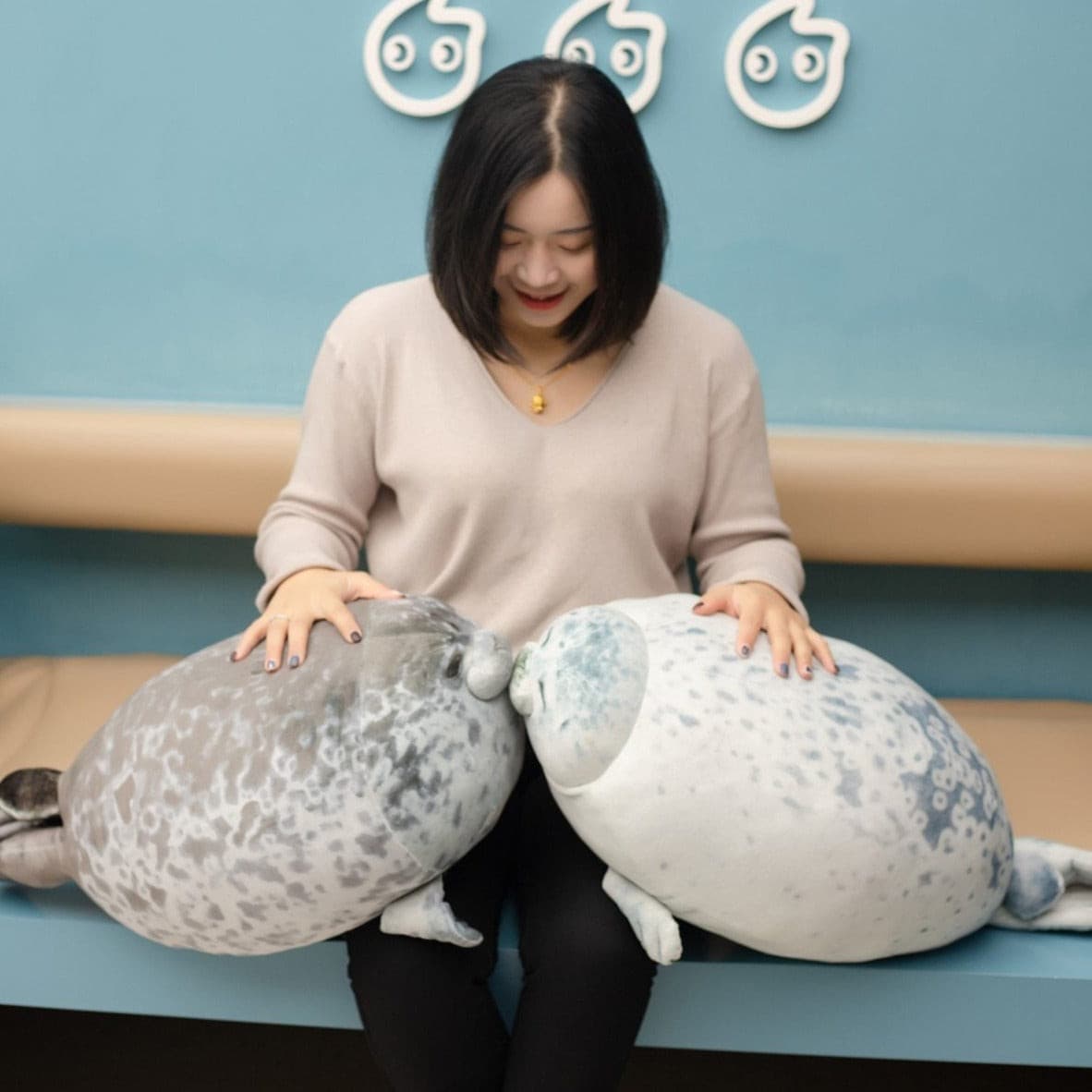 Gigantic Plumpy Namiko Seal Plushie