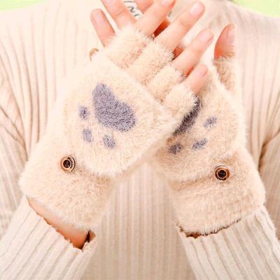 Handschuhe mit Tierpfoten