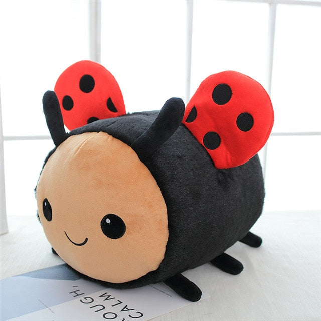 Ladybug and Bee Plushies