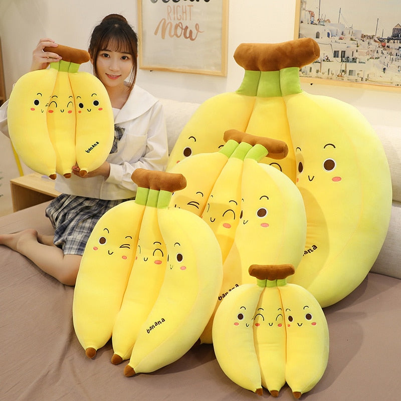 Bananenbündel-Plüschtiere