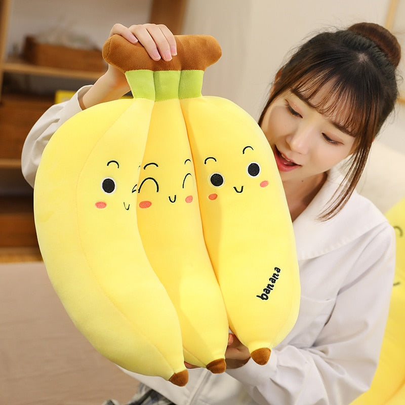 Bananenbündel-Plüschtiere