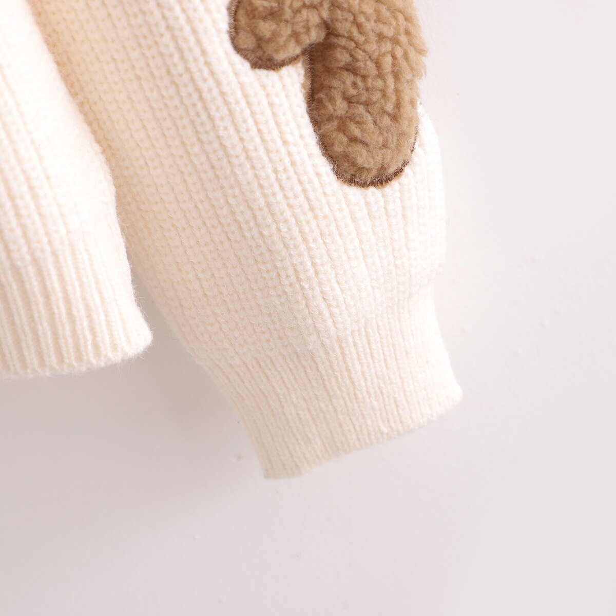 Teddy Bear Embroidered Sweater