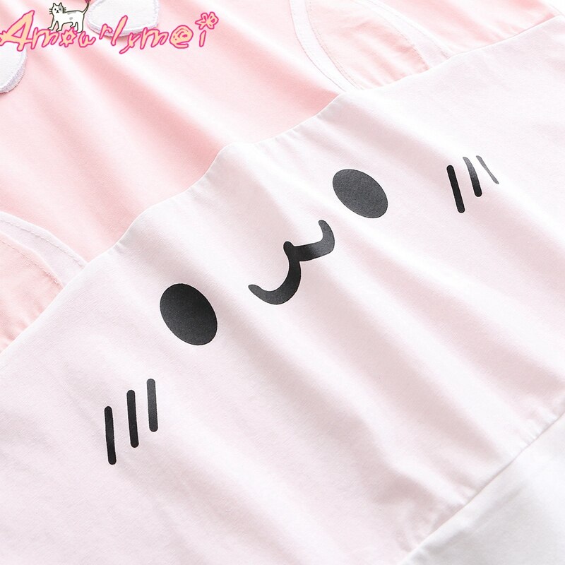 Kapuzenpullover mit Hasen-Print