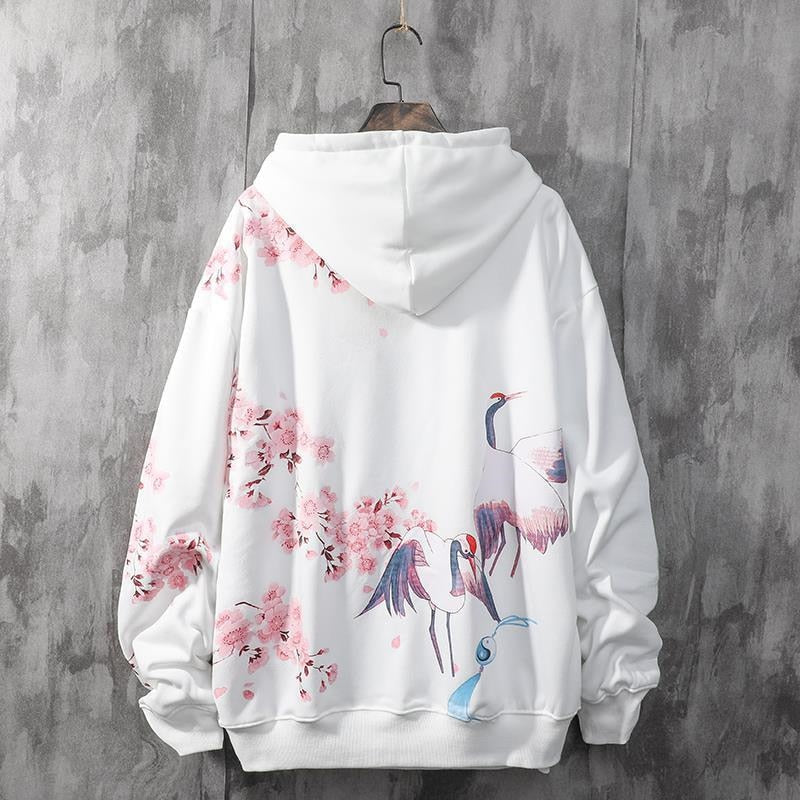 Sakura Crane Hoodie
