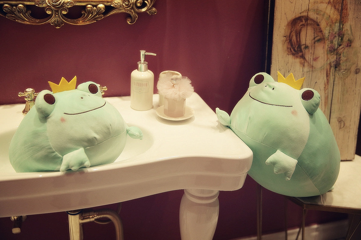 Froschkönig Plüschtier