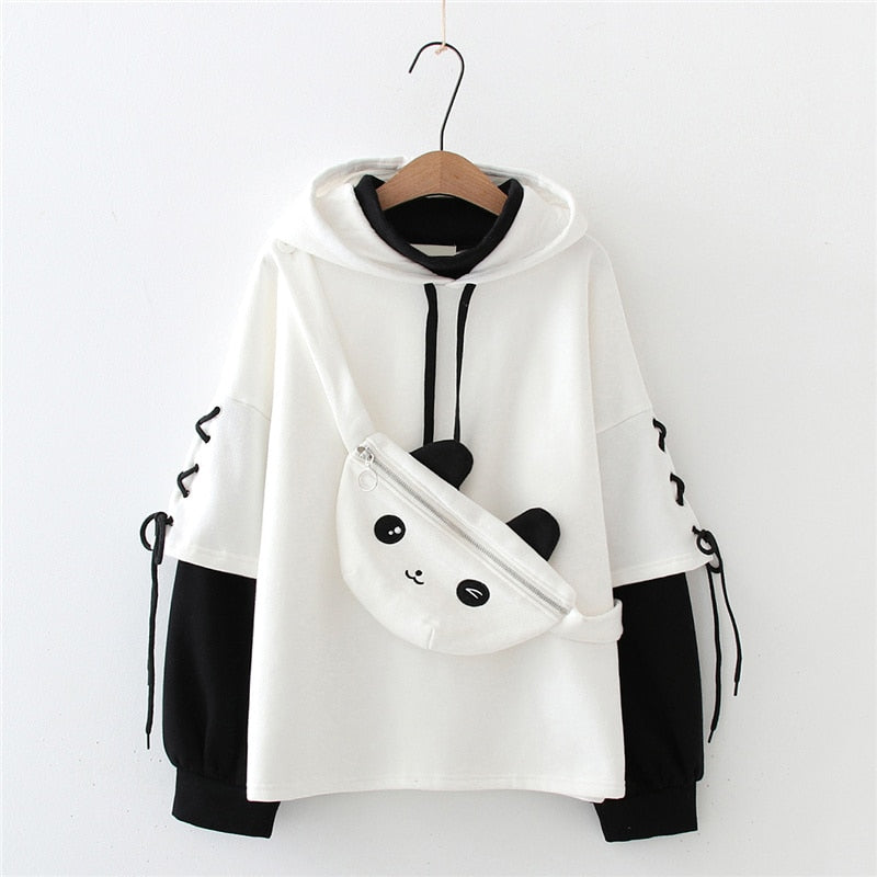 Anime panda outlet hoodie