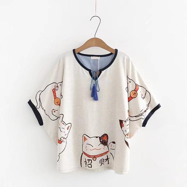 Maneki Neko-Shirt