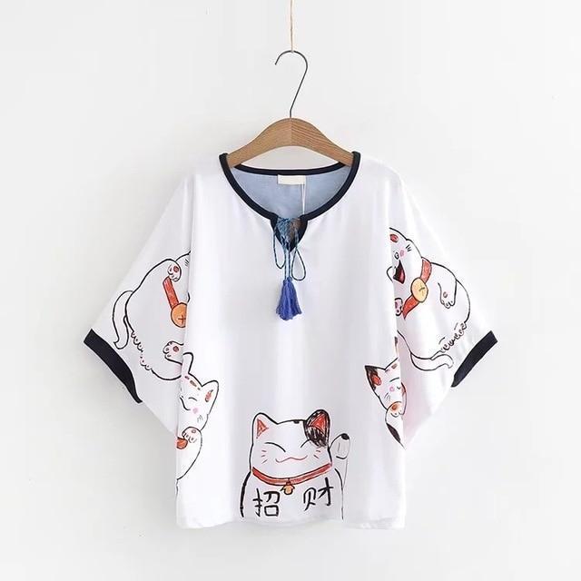 Maneki Neko-Shirt