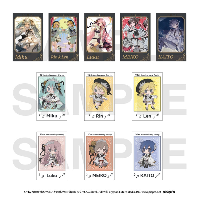 Miku Symphony 10th Anniversary コラボカード Hatsune Miku Symphony Collab Cafe 10th Anniversary Trading Cards