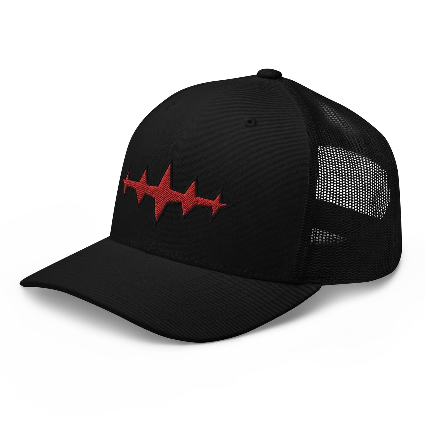 Asta Devil Form Embroidered Unisex Anime Trucker Hat