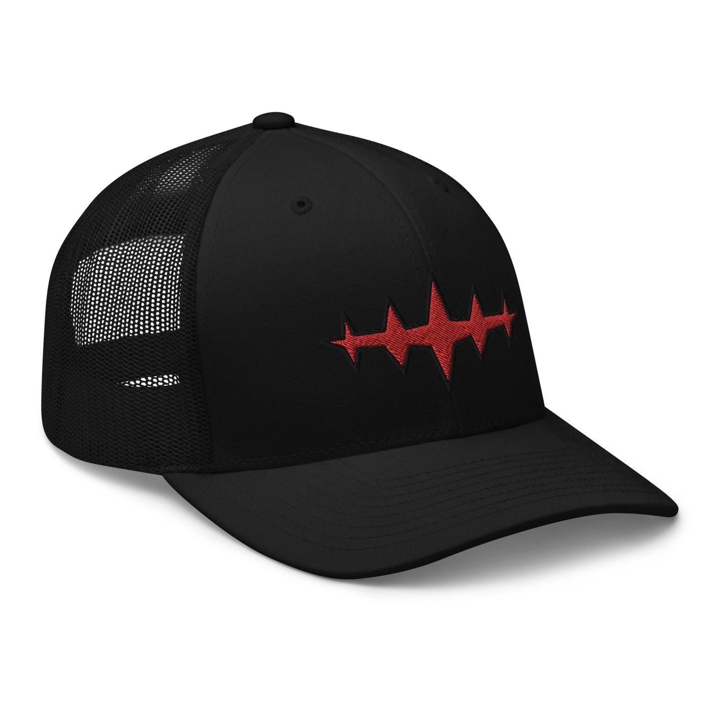 Asta Devil Form Embroidered Unisex Anime Trucker Hat
