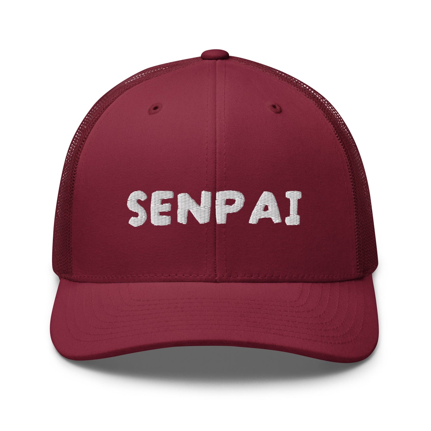 Senpai Embroidered Unisex Anime Trucker Hat