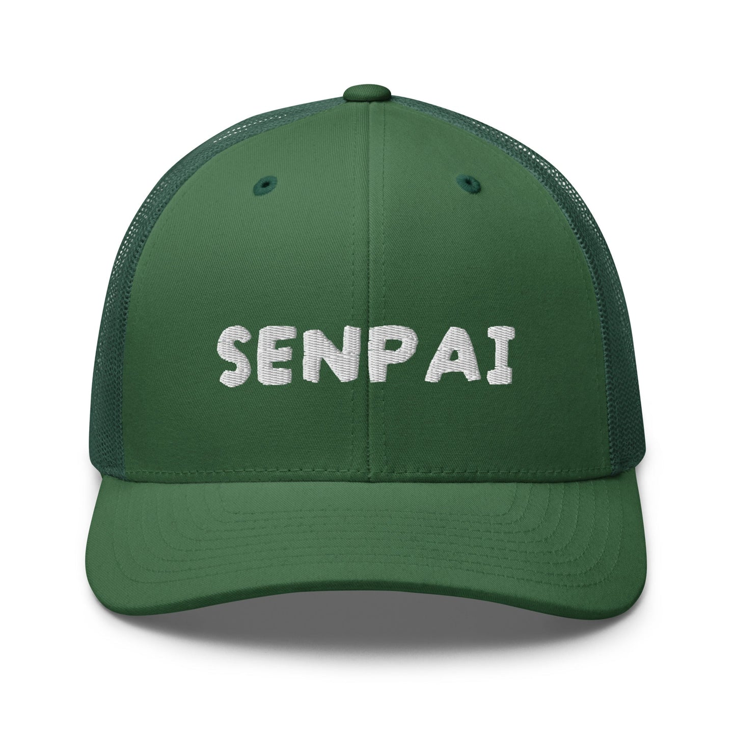 Senpai Embroidered Unisex Anime Trucker Hat