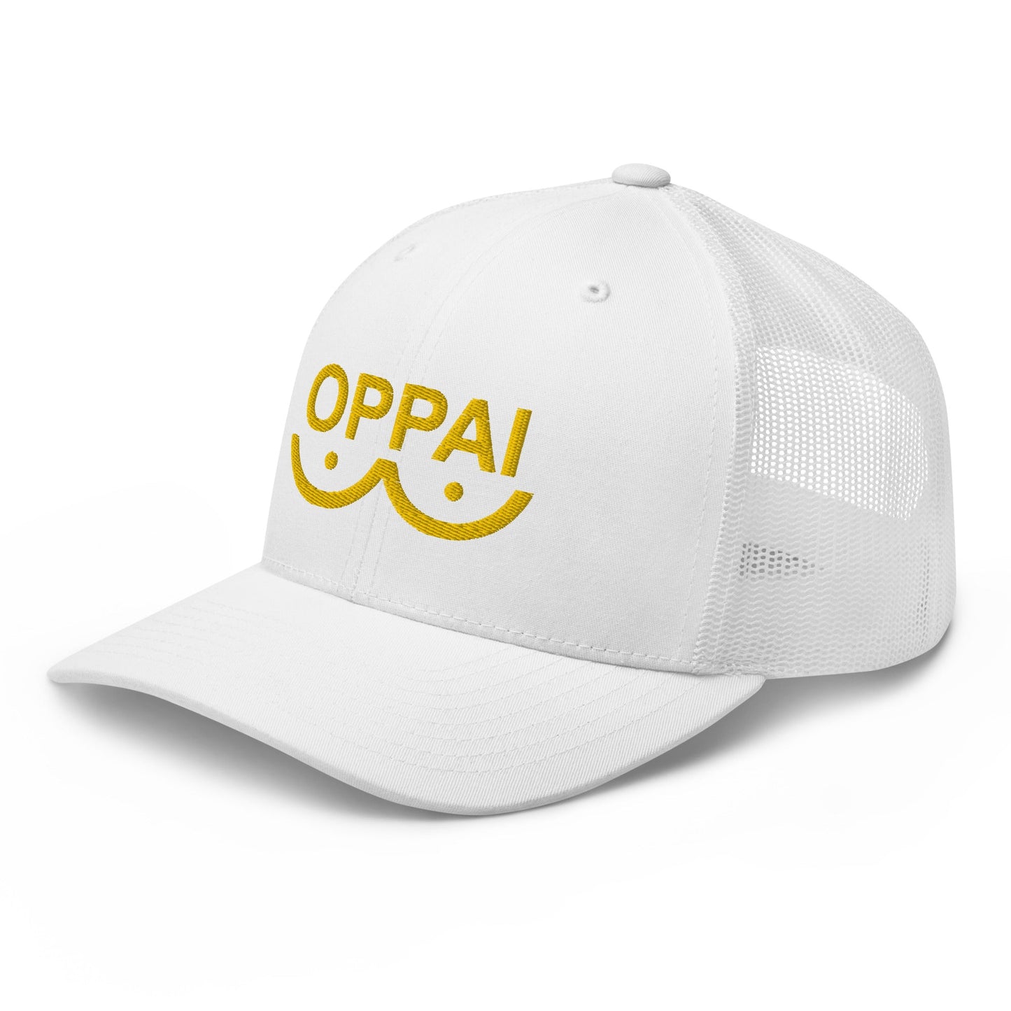 Saitama Oppai Embroidered Unisex Anime Trucker Hat