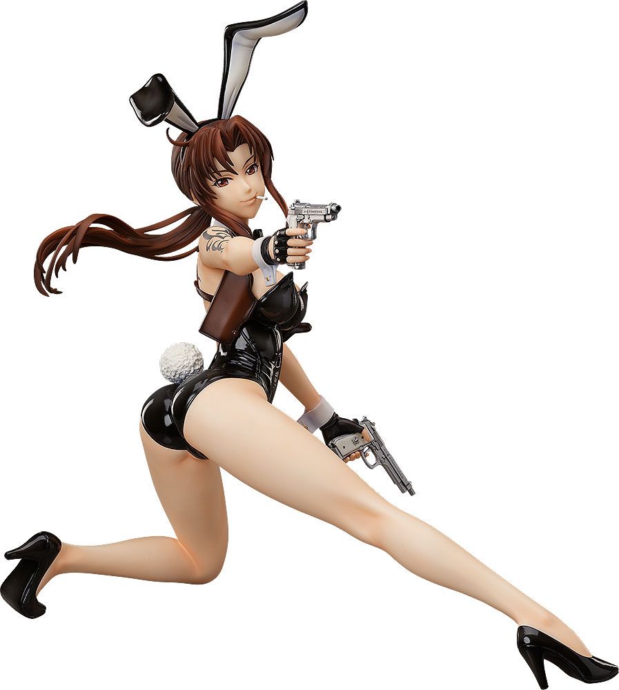 Black Lagoon Revy 1/4 Pvc Fig Bare Leg Bunny Ver Figure