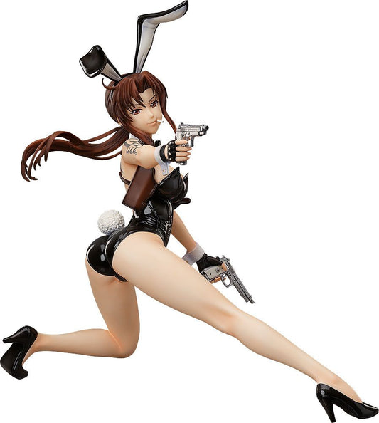 Black Lagoon Revy 1/4 Pvc Fig Bare Leg Bunny Ver Figure